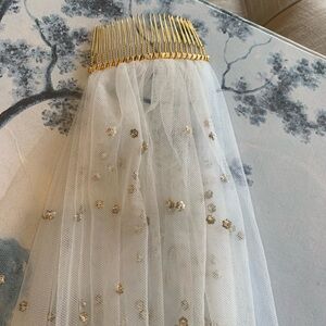 A.B Ellie silk tulle floor length veil